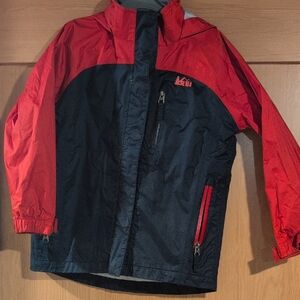 REI Kids Red and Navy Jacket
